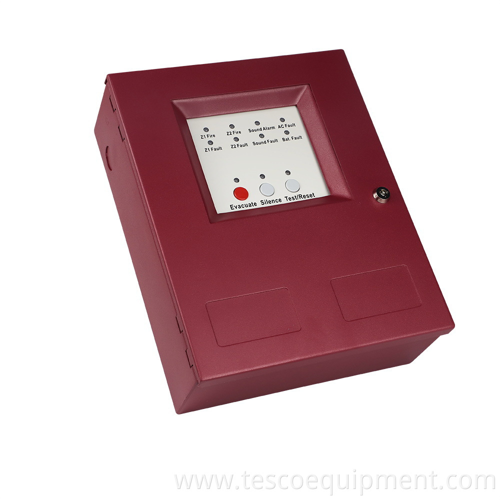 Addressable fire smoke controller panel